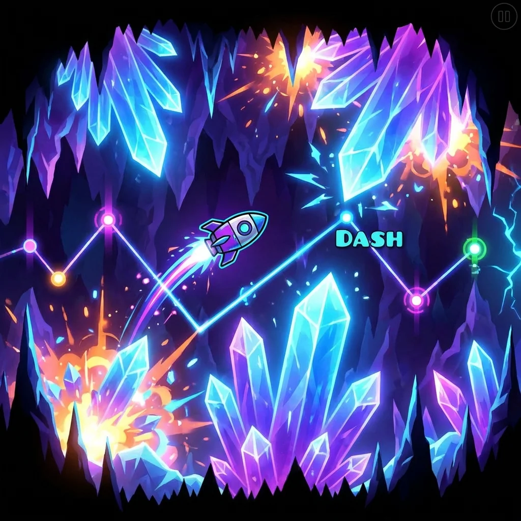 Geometry Dash SubZero Crystal Cave