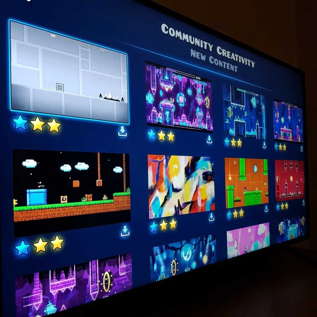 Geometry Dash User Levels Preview